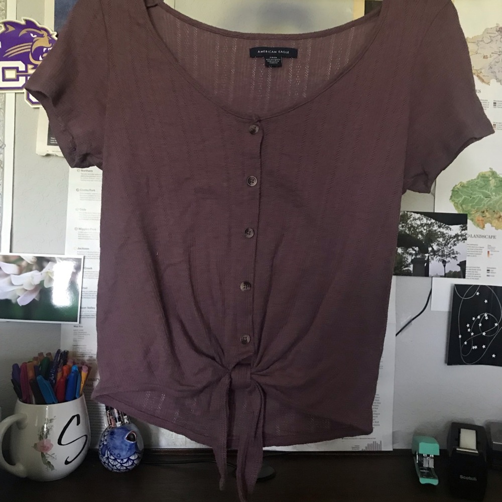 american eagle short sleeve top